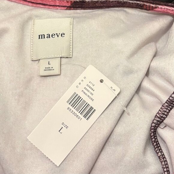 Maeve Anthropologie Womens Velvet Babydoll Top Puff Shoulders Pink - Picture 7 of 8